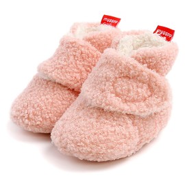 QWZban Baby Booties Infant Newborn Boys Girls Slippers Warm Crib Sock Shoes Indoor First Walker Prewalker