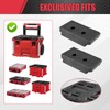8 Pack Mounting Feet Compatible with Milwaukee Packout System-Mounting Brackets