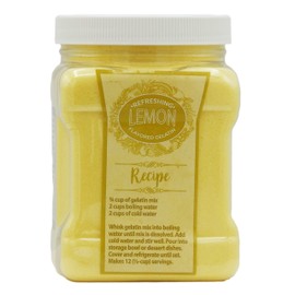 Instant Gelatin - 2 Lb Tub (Lemon)