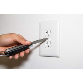 Gardner Bender KF-200 Electricians Knife, Straight 2 Blade / Flat Screwdriver Blade