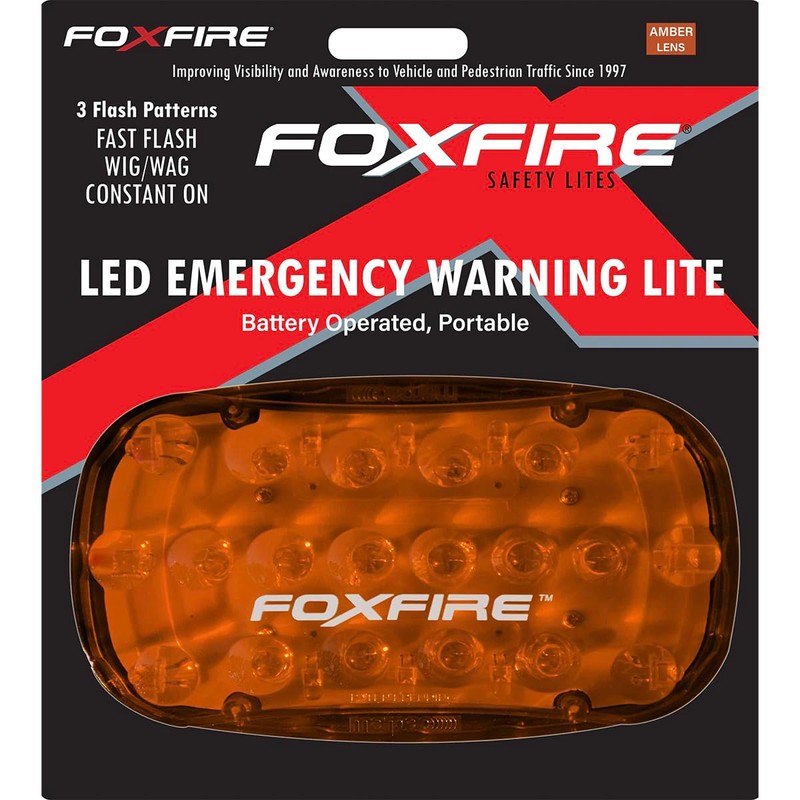 FOXFIRE Safety Lites FL263 Large LED Signal Light for Utility
