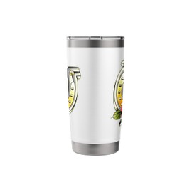 Horseshoe x Flower Stainless Steel Insulated Tumbler