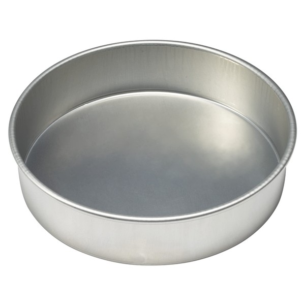 DecoPac 12 Inch 16 Gauge Aluminum Round Cake Pan, 12" W x 3" H, Made From Premium, Hardened Aluminium Alloy For Superior Durability, Uniform Wall Thickness for Even Rising