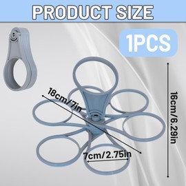 JazRvr Festival Cup Holder, Collapsible Drink Holder, Foldable Drink Holder for Outdoor Activities and Family Gatherings, Pack of 1