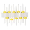 10pcs Cuticle Remover Bits Gel Home Salon Polish Dead Skin