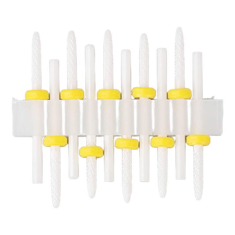 10pcs Cuticle Remover Bits Gel Home Salon Polish Dead Skin