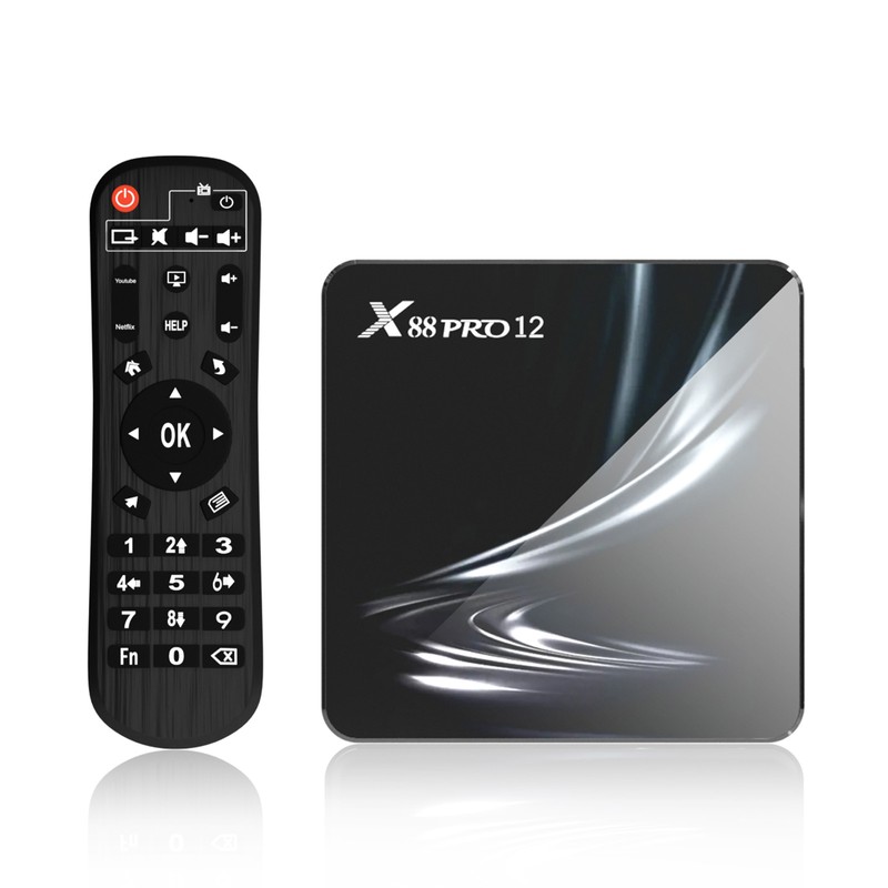 X88 PRO 12 Android 12.0 Smart TV Box UHD 4K