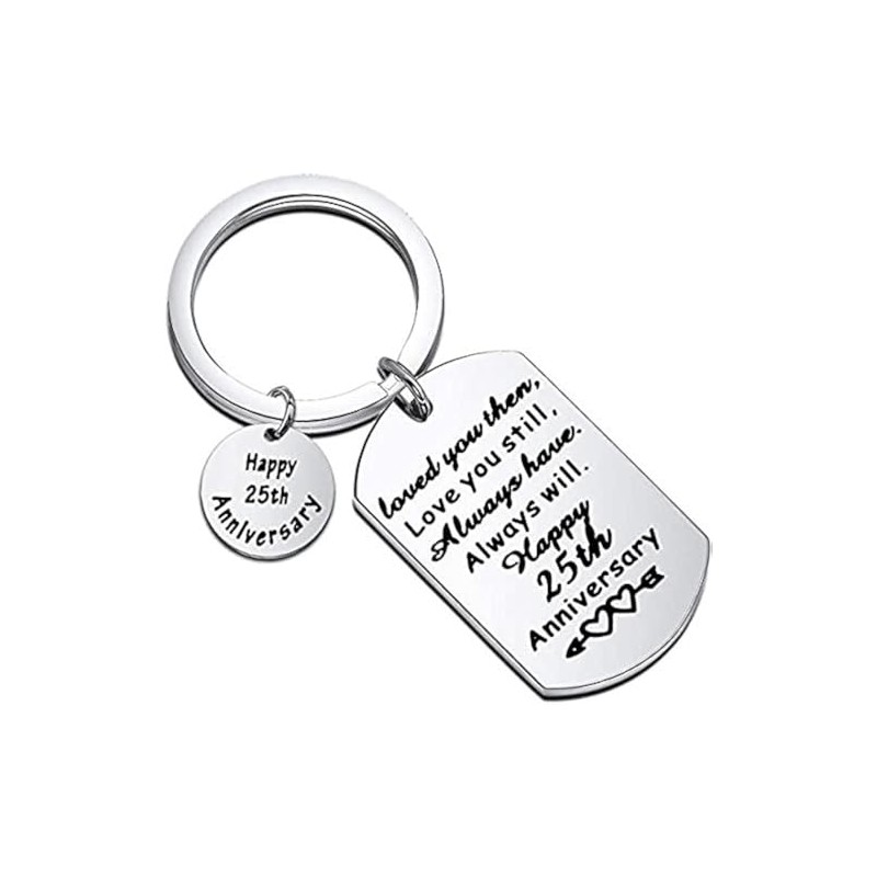 BAUNA Wedding 1st,5th,10th,25th,Anniversary Wife Gift Husband Gift (25th Anniversary)