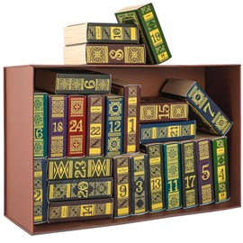 24 Pcs DIY Christmas Advent Calendar Book Boxes for 2024, Advent Calendar Book Boxes Empty, Empty Advent Calendar to Fill, Christmas Countdown for Adults Fill Your Own Advent Calendar Book Boxes