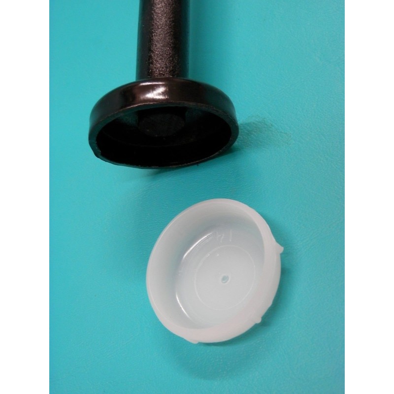 COLIBROX 16 New 1 1/4" Plastic White Wrought Iron Patio