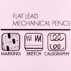 Morning glory All 100 Flat Lead 1.8 mm Holder Pen