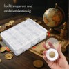 84 Pieces 46 mm Coin Capsules, with Foam Seal and
