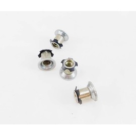 4 Pack Threaded Star Type 1/2" EMT Conduit Insert 1/4-20 Threads S72-204-EMT5