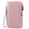 SENDEFN Women's Long Wallet, Large Capacity, Genuine Leather, Multi-functional, Good
