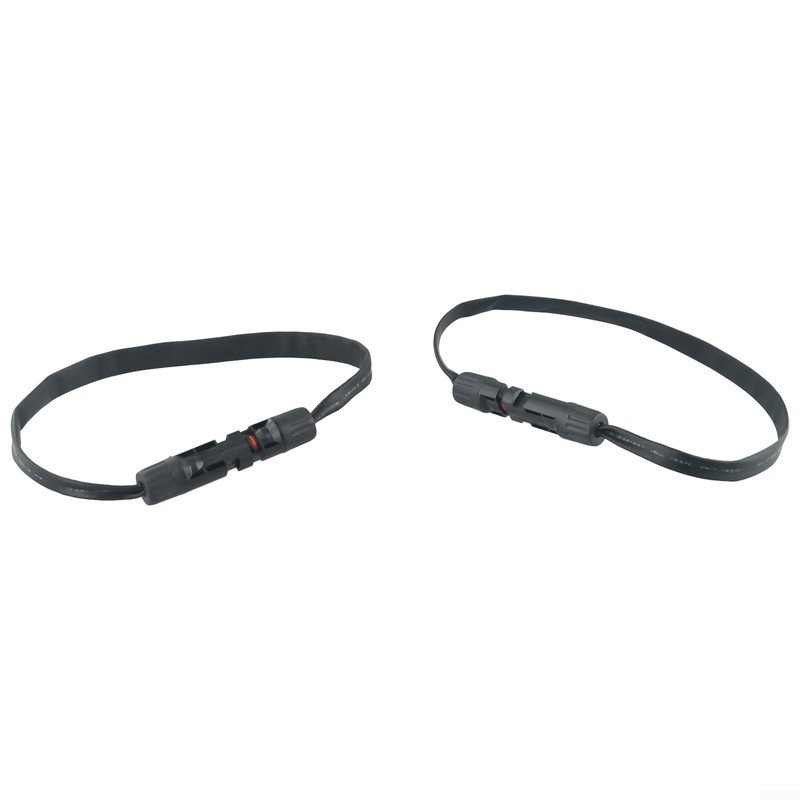 Pack of 2 Solar Cable 50 cm Copper PV Solar