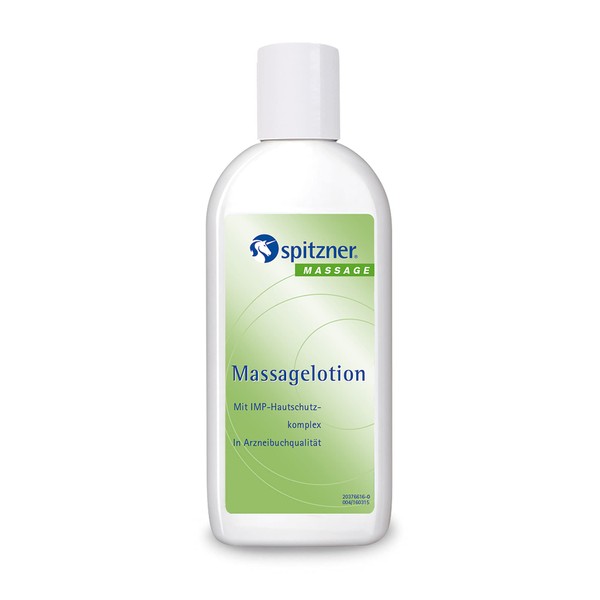 Spitzner Massage Lotion Classic (200 ml) - Relaxing Wellness Lotion with IMP Complex for Protected Skin, No Preservatives