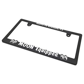 Chopper New Standard 3D Moon Equip Logo License Frame MOONEquipped Moon Eyes American Miscellaneous Goods