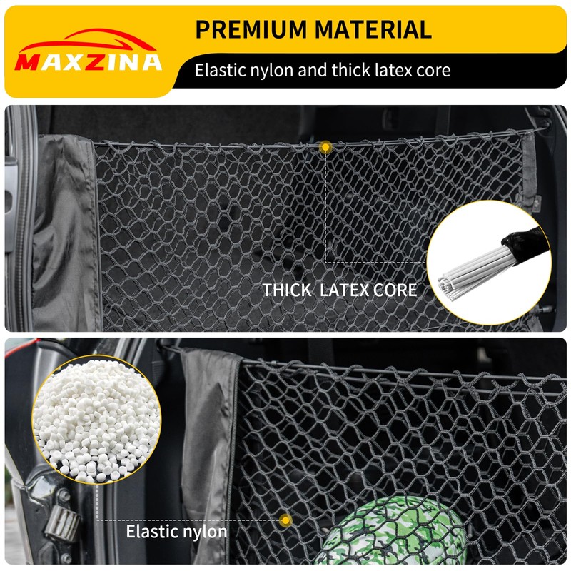 Maxzina Cargo Net Compatible with 2014-2025 2026 Toyota Highlander Truck