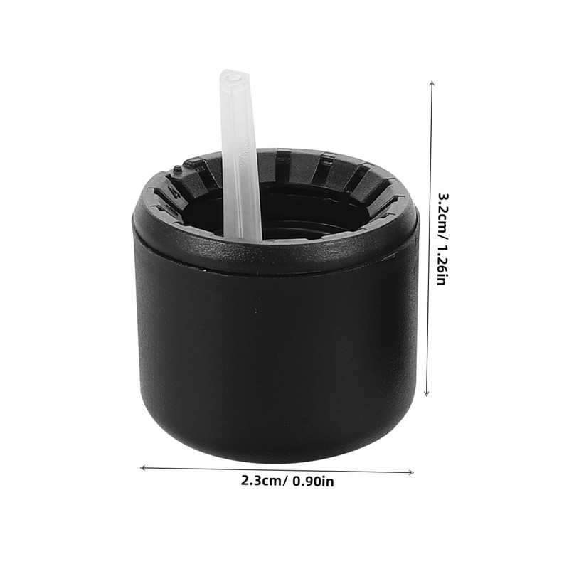 Baluue 20pcs Airtight Sealing Dropper Caps for Essential Oil Bottles