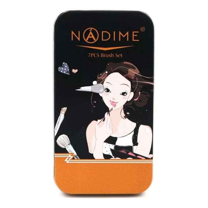 Bausse Set Brochas Profesionales Para Maquillaje Báusse Estuche 7pz