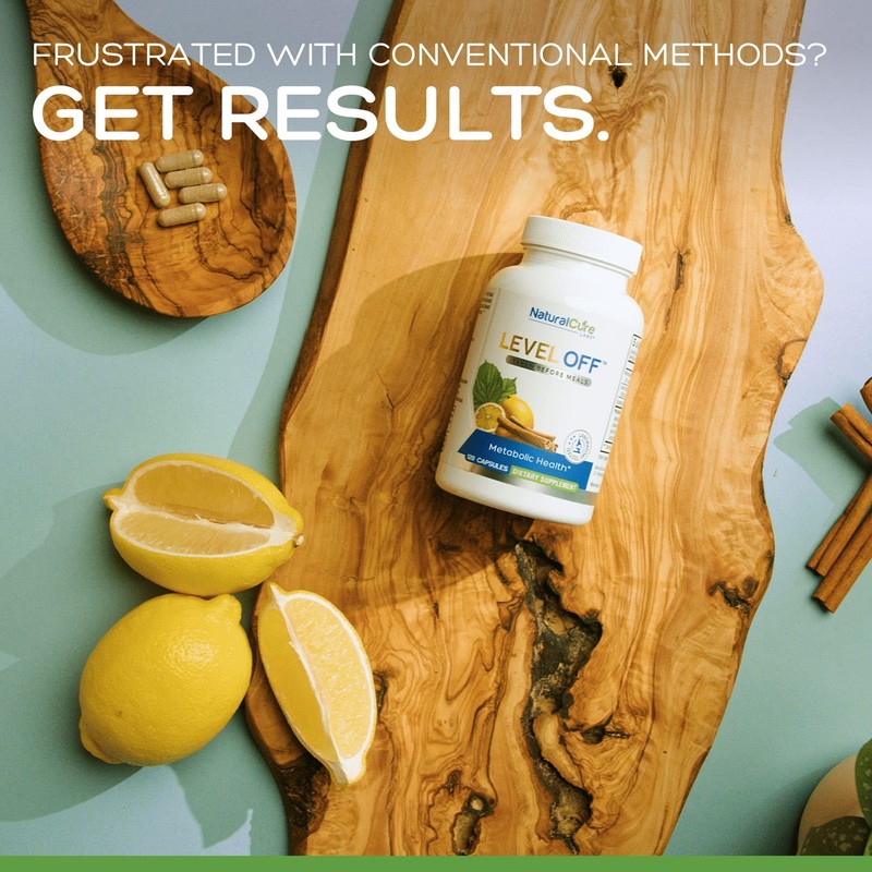 Natural Cure Labs Level Off - Spike Curb Supplement 120