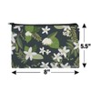 Jasmine Flowers Makeup Cosmetic Bag Organizer Pouch