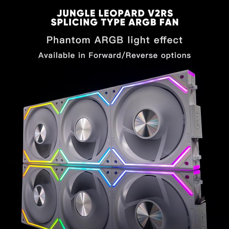 Jungle Leopard PC Fan JM-V2 RS 120 Infinity Mirror Module