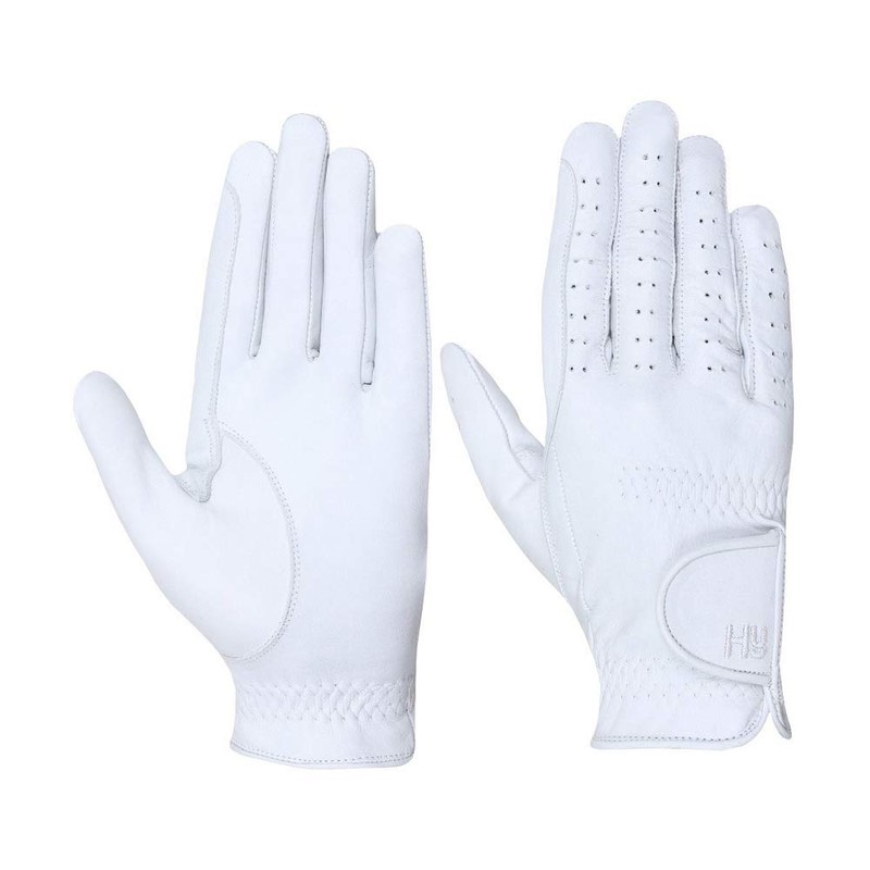 Hy5 Leather Riding Glove - Brown - X Small -