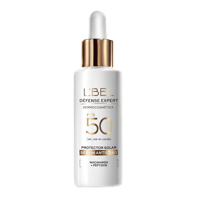 L'BEL – Protector Solar Sérum Défense Expert Antiedad 27 ml,
