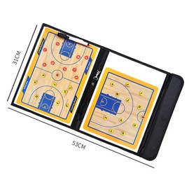 Joyeee Basketball Coaching Board, Premium Tactical Double-Sided Basketball Dry Erase Board with Dry Erase Markers and Magnetic Player, Christmas Men Basketball Gifts for Boys, Men, Students