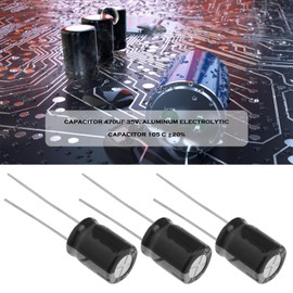 SING F LTD 20pcs Capacitors 470uf 35V Aluminum Radial Electrolytic Capacitors 105C High Temp for Repairing Electronics LED Lighting Audio Amplifiers 10x13 mm