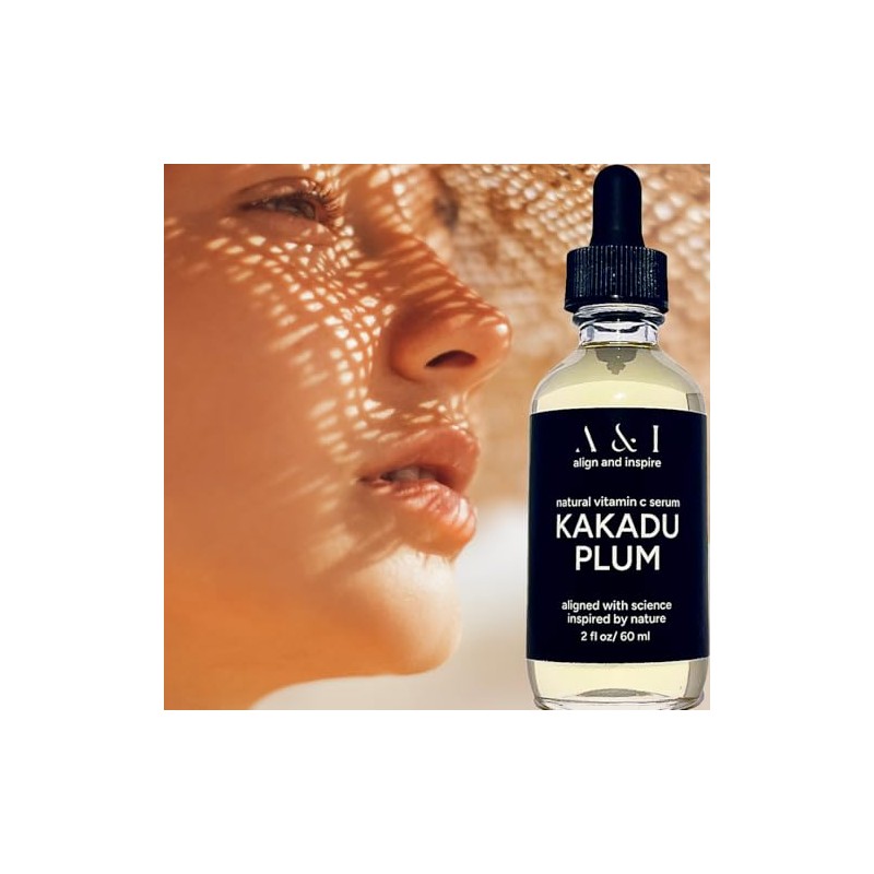 Vitamin C Serum, Pure Kakadu Plum Oil 2oz
