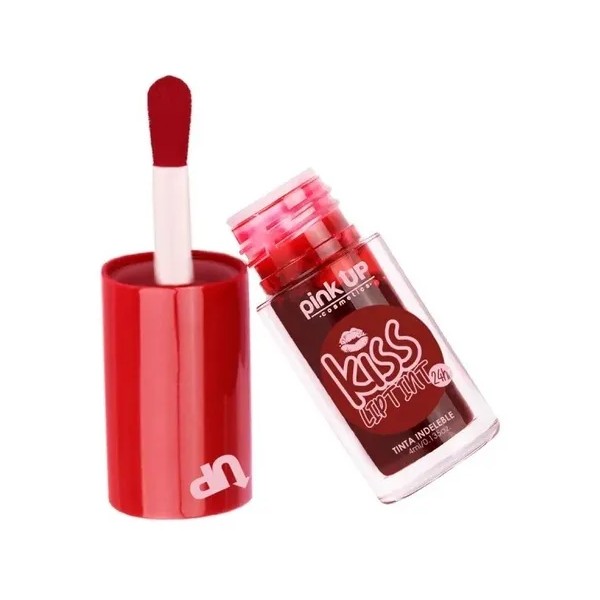 Tinta Indeleble Para Labios Kiss Lip Tint Pink Up Tono