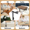 Aluminum Alloy Removable Table Leg RV, 360 Degree Rotation Laptop