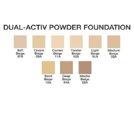 Dual Active Powder Foundation (Cream Beige)