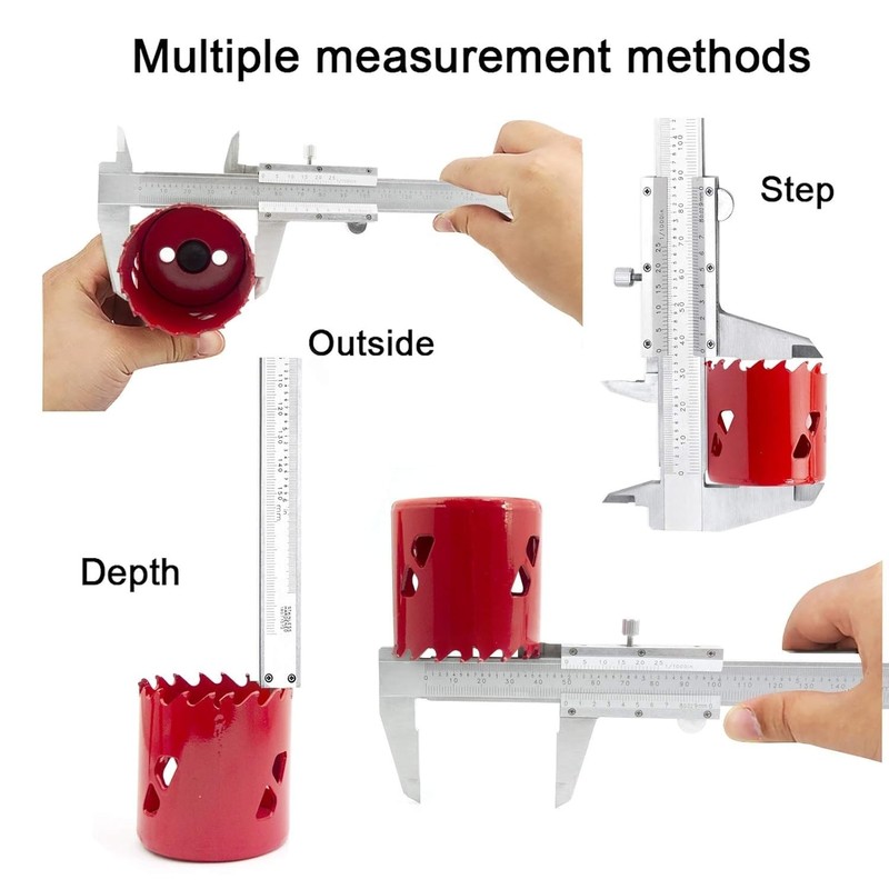 Stainless Steel Vernier Caliper, 150 mm High Precision Stainless Steel