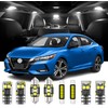 AENVTOL 9 Pieces LED Interior Lights Kit Replacement for Nissan