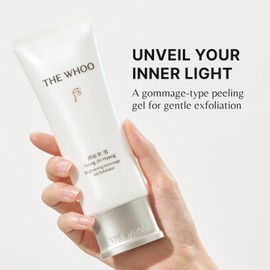 WHO Gongjinhyang Brightening Gomage Gel Exfoliator |Niacinamide Panthenol Cellulose beads improve smoothness and radiance / WHO 공진향 브라이트닝 고마지 젤 각질 제거제 | 니아신아마이드 판테놀 셀룰로오스 비즈로 매끄럽고 광채를 개선하는