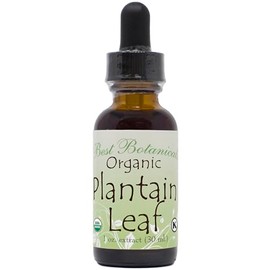 Best Botanicals Organic Plantain Leaf Extract 1 oz.