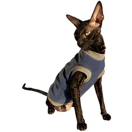 Kotomoda Cat's pullover Blue Fleece (L)