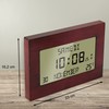 Radio-Controlled Alarm Clock - Calendar with Date Day and Time