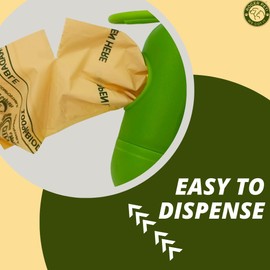 Roger Pet! Biodegradable Dog Poop Bags Rolls - Unscented, Compostable Trash Bag With Dispenser And Leash Clip - 16 Rolls of 240 Poop Bags for Dogs and Cat, Thick And Ideal Pet Waste Bags -