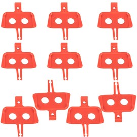 Jeechunlim 10 Pcs Bicycle Brake Spacer Mountain Bike Plastic Hydraulic Oil Pressure Disc Protector MTB Brakes Pads
