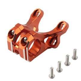 Motorcycle Handlebar Riser Mount,Electric Bike Front Handlebar Risers Stem Mount Handle Bar for Surron Light Bee X/Sur Ron Light Bee S/X160/X260-Orange