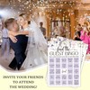 Bridal Shower Games for 25 Guests, Find The Guest Bingo