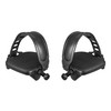 A ABSOPRO 1 pair of bicycle pedals with straps, bicycle