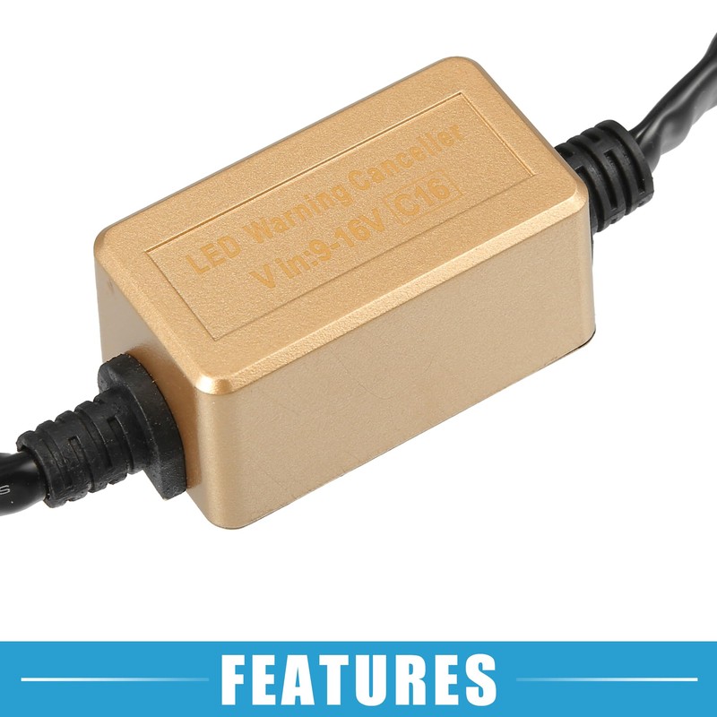 X AUTOHAUX LED Car Headlight Canbus Decoder C16 9006 9012