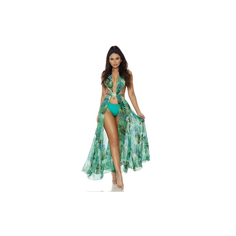 Forplay Women's 2Pc. Celebrity Costume, Green, M/L