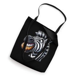 Cute Cartoon Zebra Cookie Sweet Teeth Tote Bag