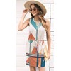 ETCYY Womens Summer Casual Dresses Sleeveless Beach Vacation Sundresses Drawstring